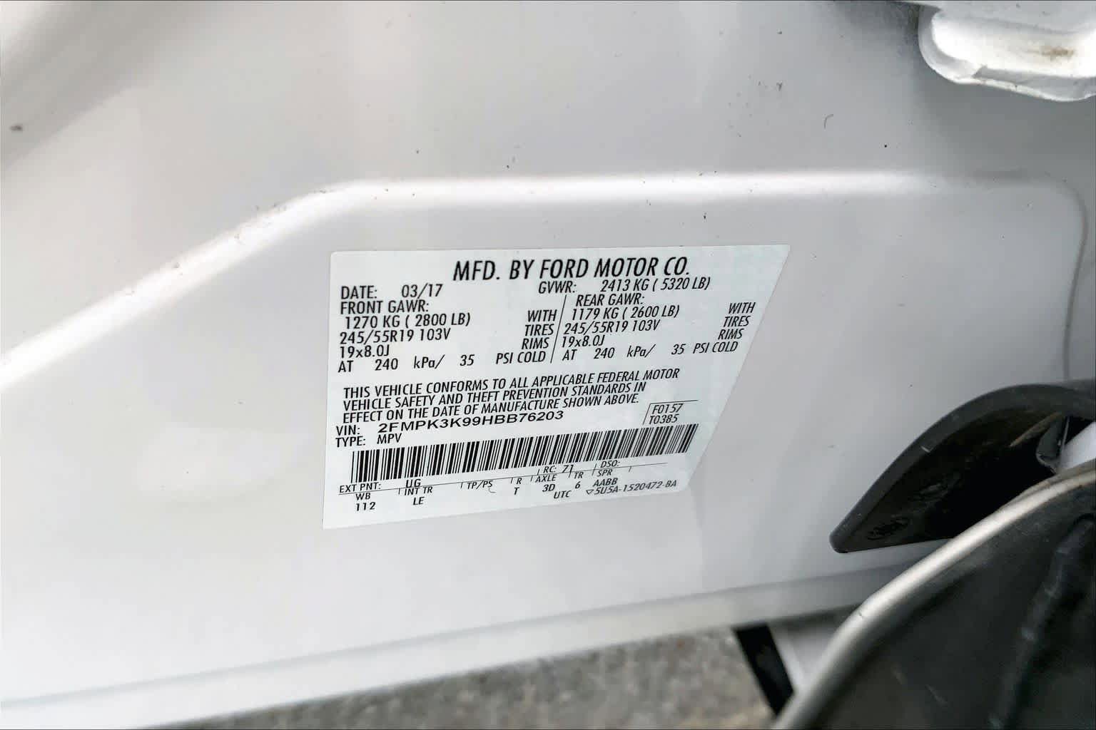 Used 2017 Ford Edge Titanium w/ Technology Package image 64