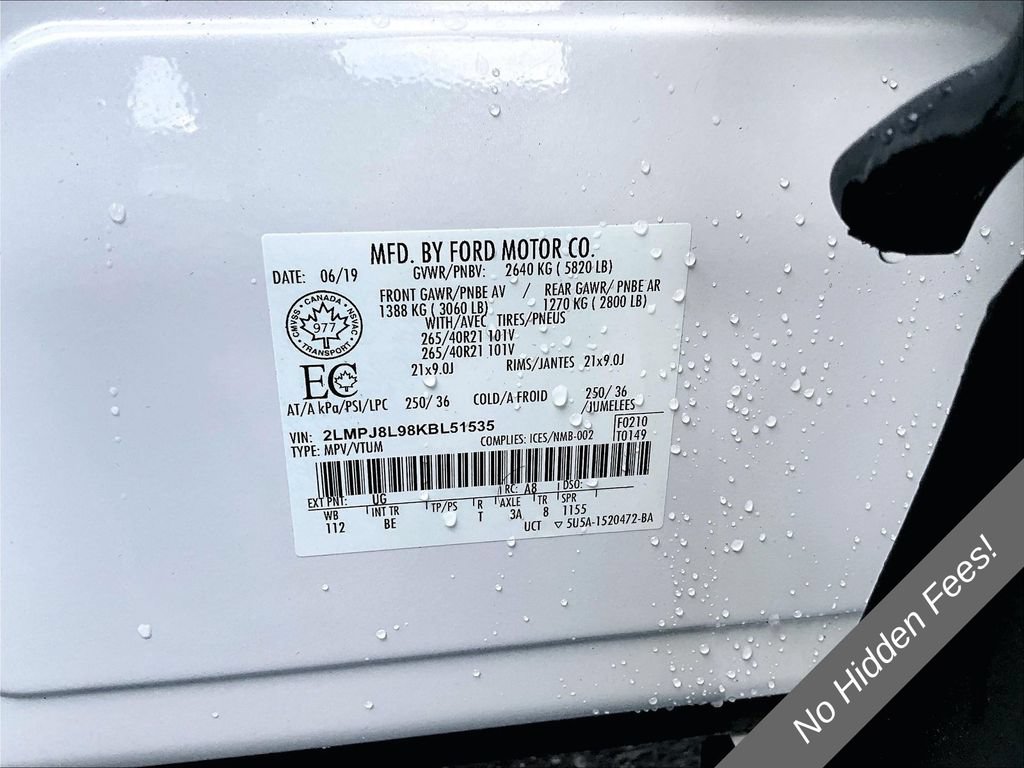 Used 2019 Lincoln Nautilus Reserve AWD/4WD image 30