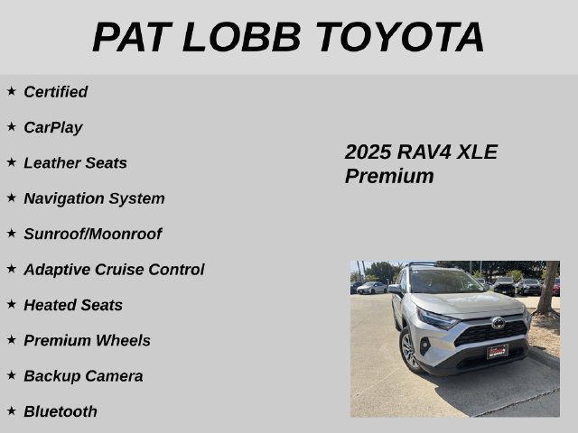Used 2025 Toyota RAV4 XLE Premium w/ Weather Package FWD image 18