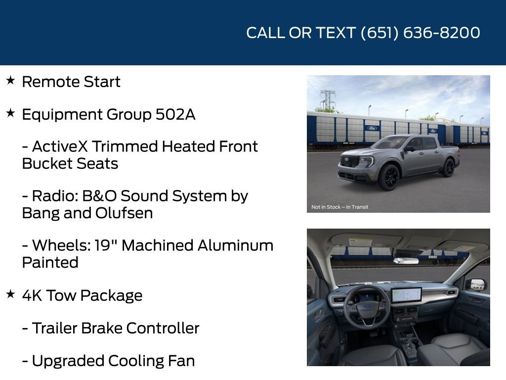 New 2026 Ford Maverick Lariat w/ Black Appearance Package AWD/4WD image 5