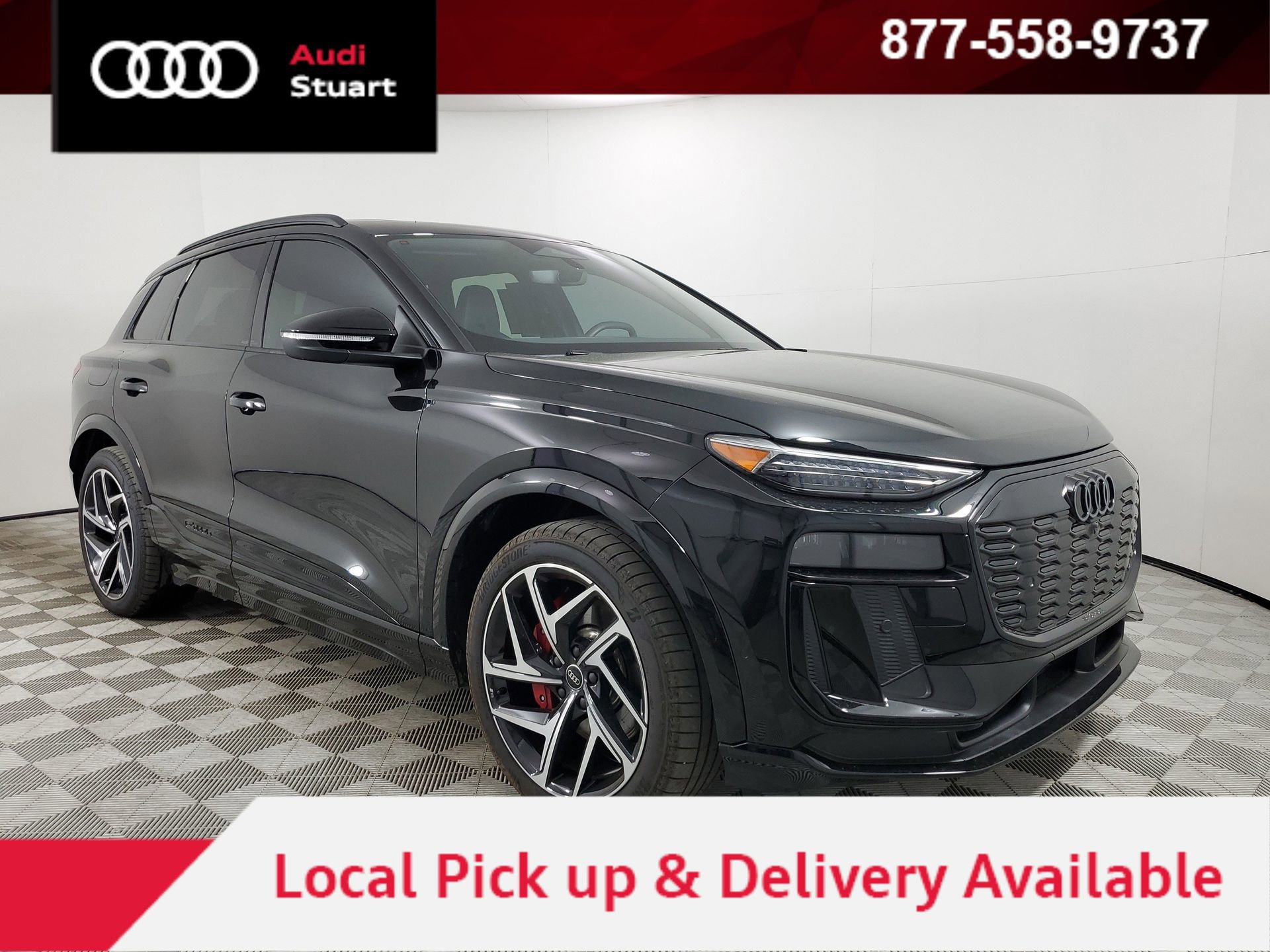 Certified 2025 Audi SQ6 e-tron Prestige w/ 21" Black Optic Wheel Package