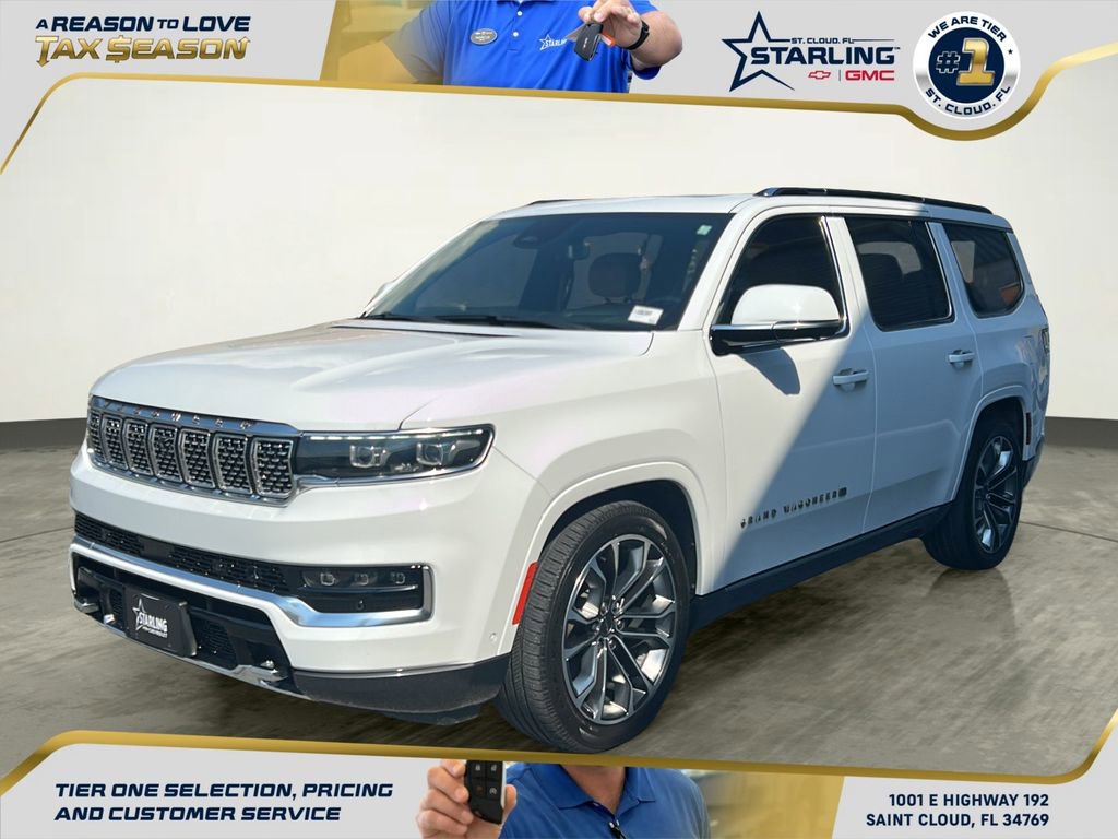 Used 2022 Jeep Grand Wagoneer Series III w/ HD Trailer Tow Package image 1