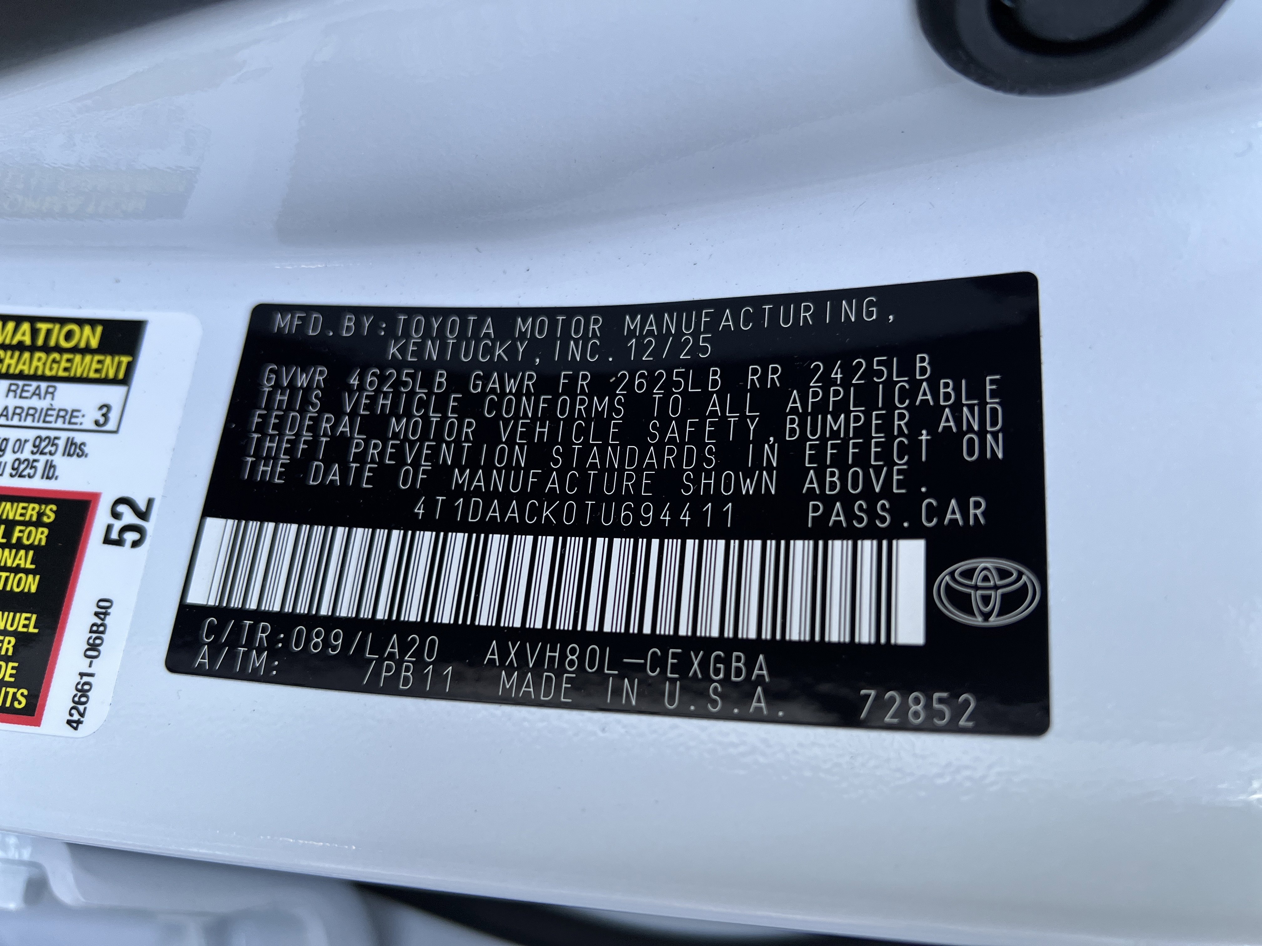 New 2026 Toyota Camry XLE image 8