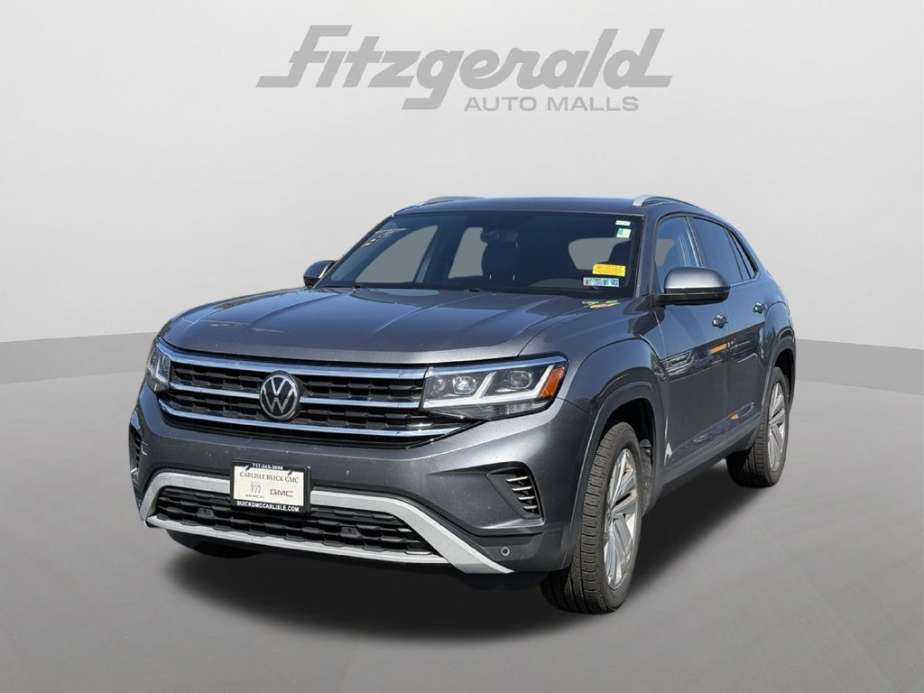Used 2021 Volkswagen Atlas Cross Sport SE w/ Panoramic Sunroof Package AWD/4WD image 3