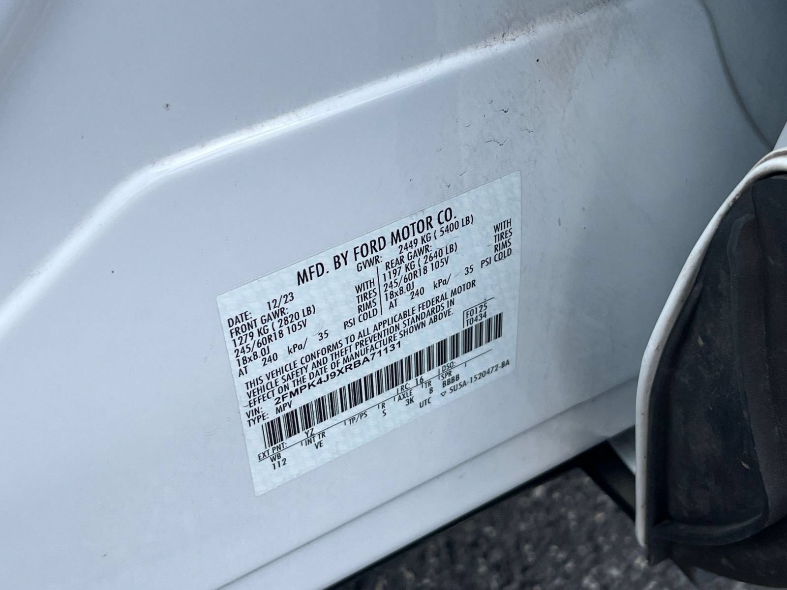 Used 2024 Ford Edge SEL AWD/4WD image 28
