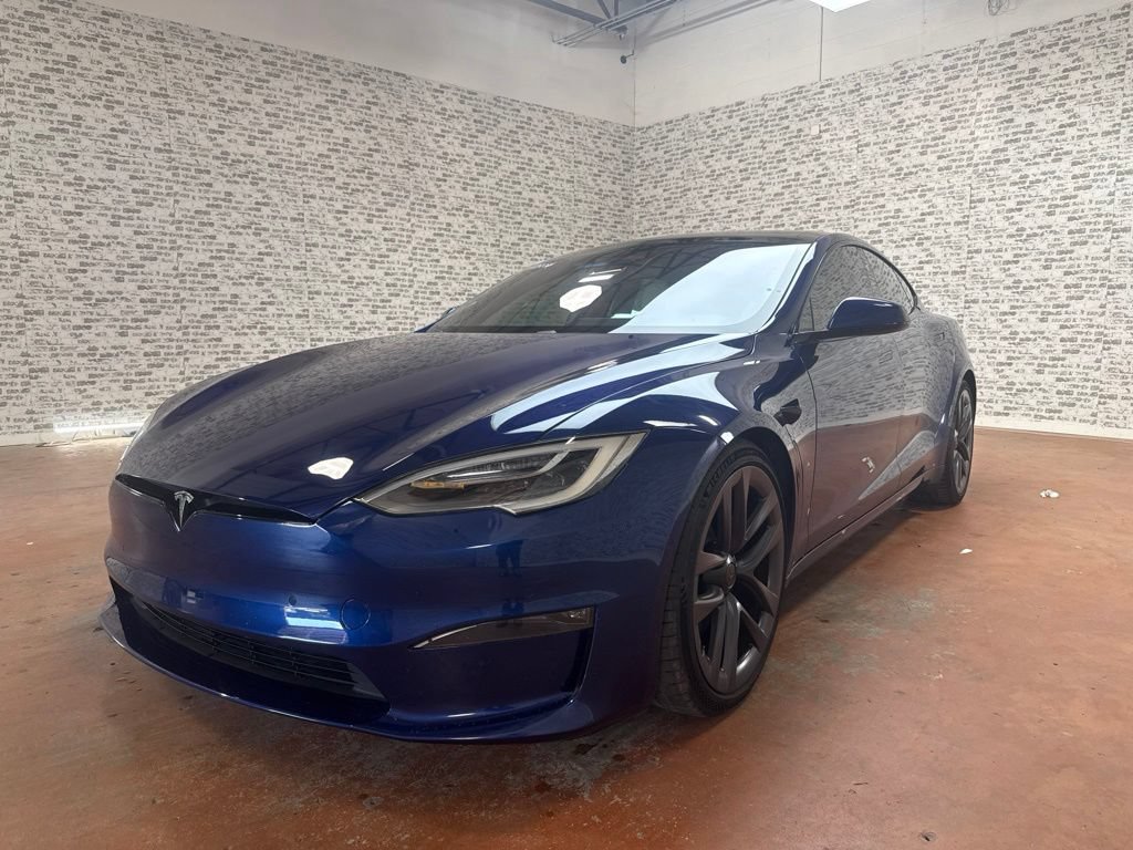 Used 2021 Tesla Model S Plaid AWD/4WD image 3