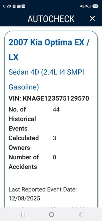 Used 2007 Kia Optima LX image 35