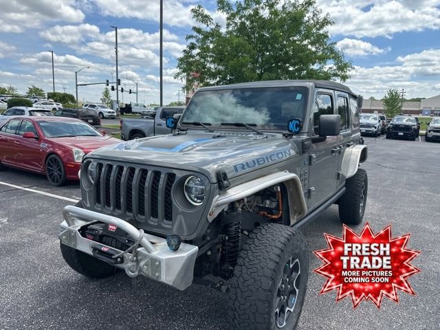 Used 2022 Jeep Wrangler Unlimited Rubicon 4xe w/ Cold Weather Group AWD/4WD image 3