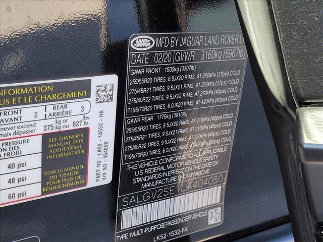 Used 2020 Land Rover Range Rover Autobiography image 26