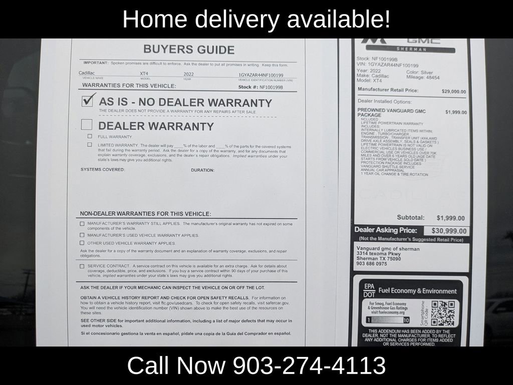 Used 2022 Cadillac XT4 Luxury image 36