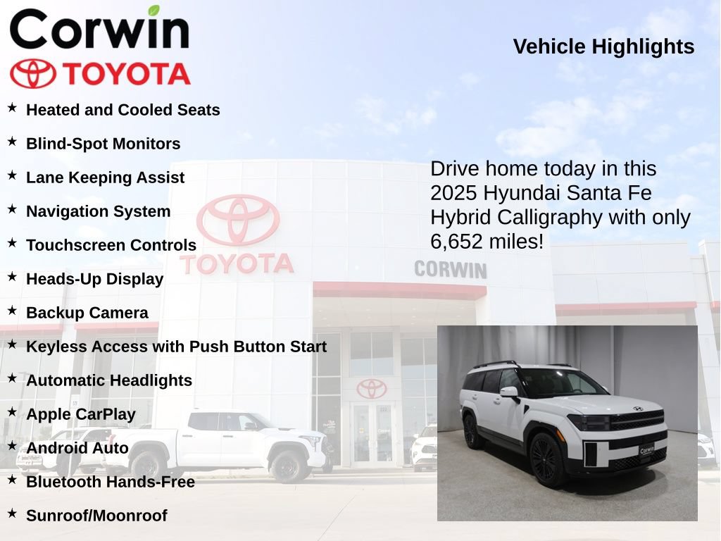 Used 2025 Hyundai Santa Fe Calligraphy AWD/4WD image 7
