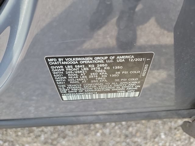 Used 2022 Volkswagen Atlas Cross Sport SEL Premium R-Line AWD/4WD image 11