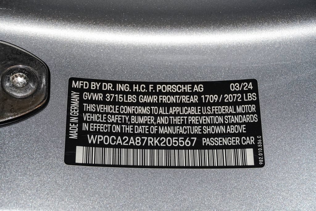 Used 2024 Porsche 718 Boxster RWD image 36