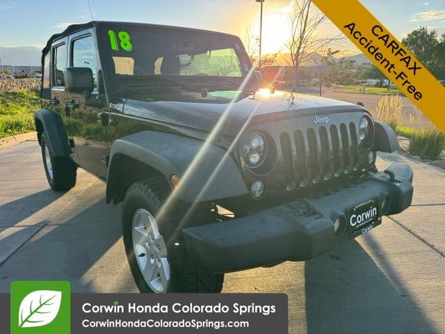 Used 2018 Jeep Wrangler Unlimited Sport S AWD/4WD 360° Tour