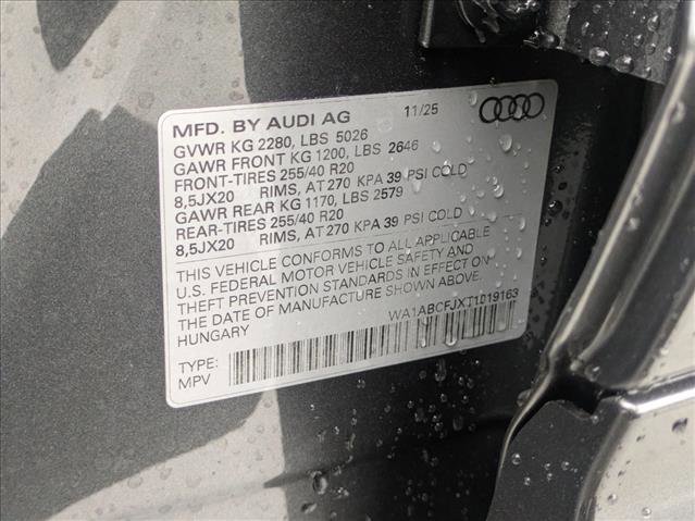 New 2026 Audi Q3 quattro 2.0T image 18