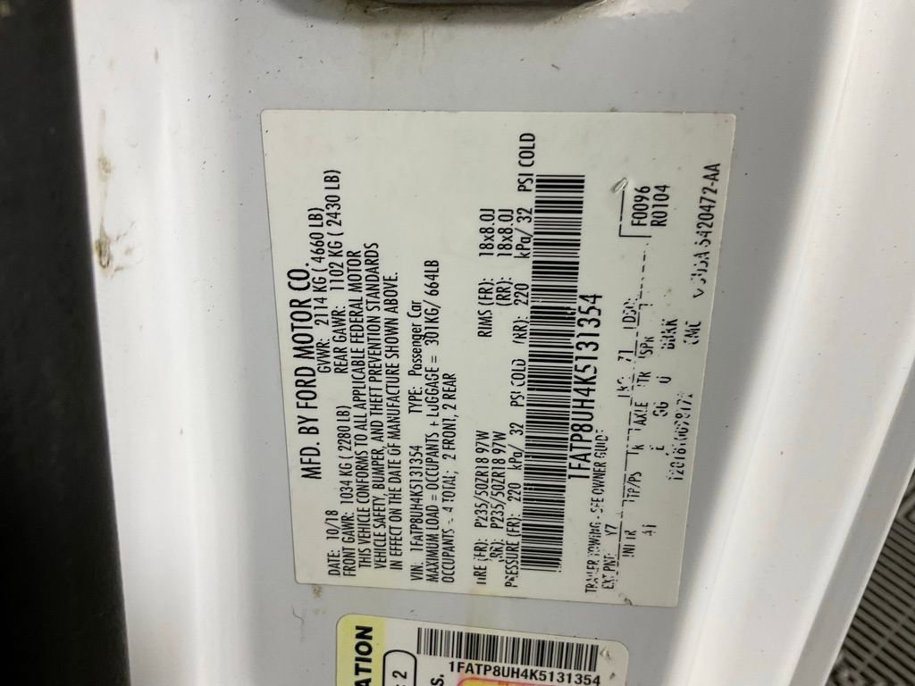 Used 2019 Ford Mustang Premium image 26