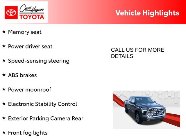 Used 2025 Toyota Tundra 1794 Edition AWD/4WD image 10