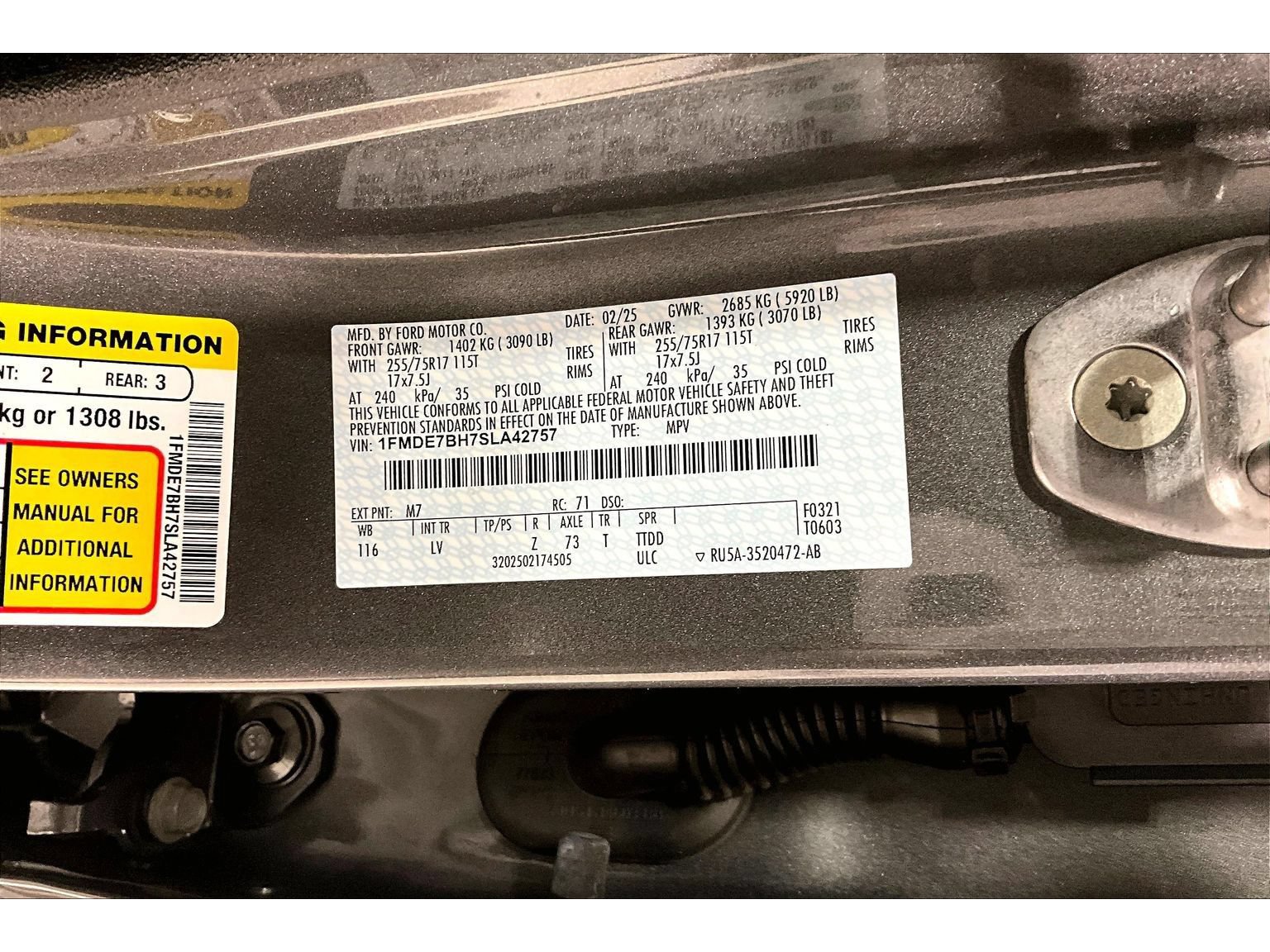 Used 2025 Ford Bronco Big Bend AWD/4WD image 28