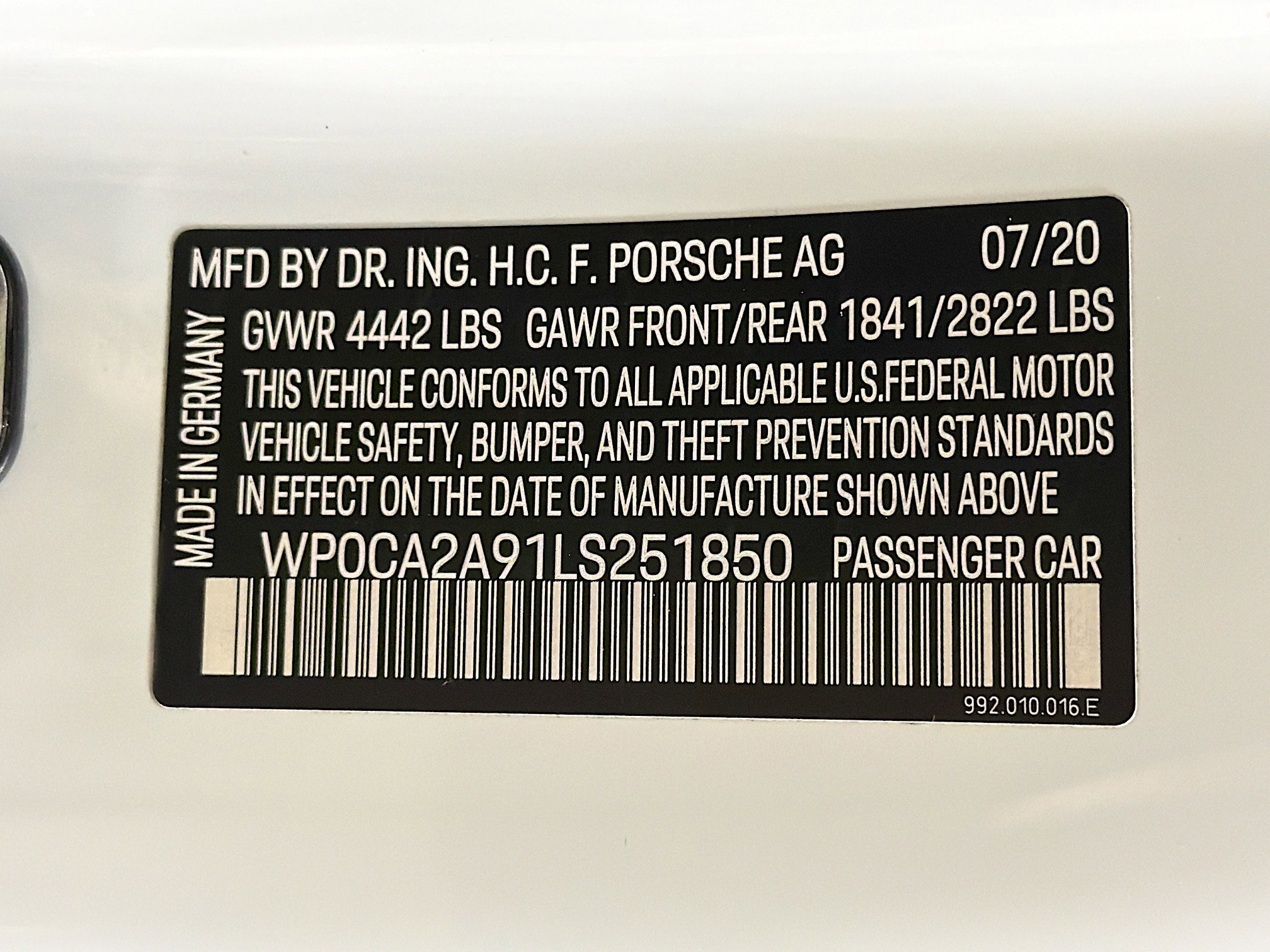 Certified 2020 Porsche 911 Carrera image 40