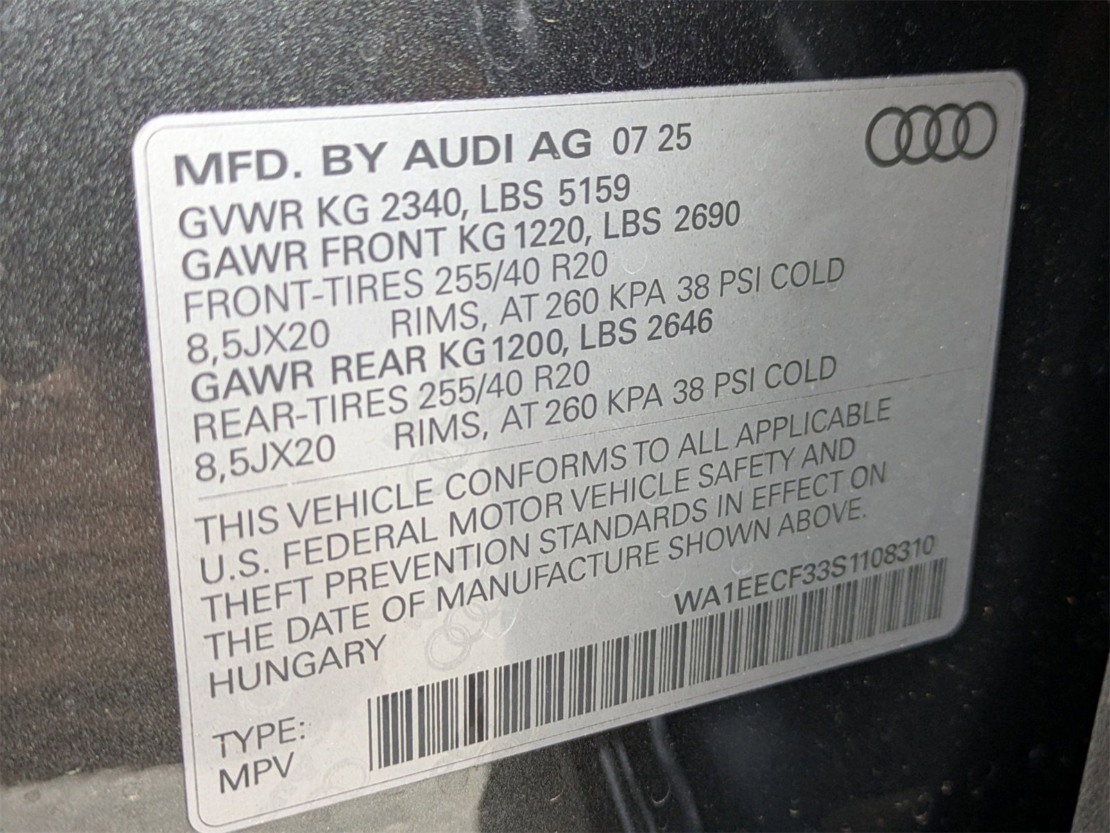 New 2025 Audi Q3 2.0T Premium Plus image 17