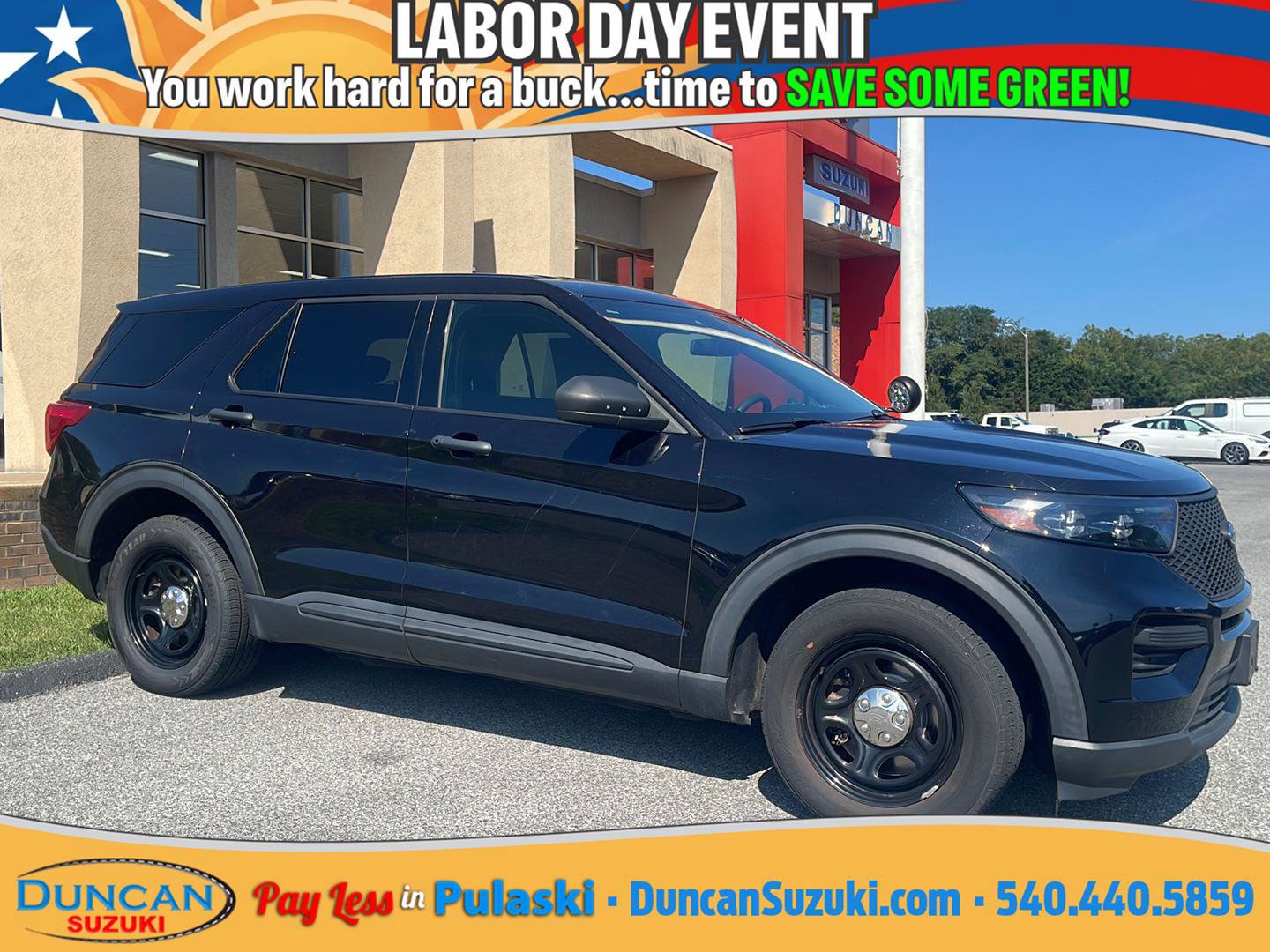 Used 2020 Ford Explorer 4WD Police Interceptor