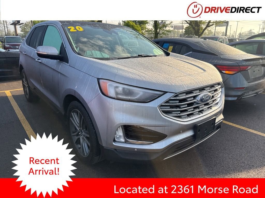 Used 2020 Ford Edge Titanium w/ Class II Trailer Tow Package AWD/4WD image 1