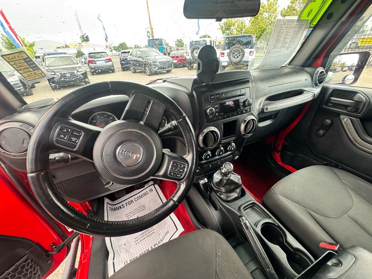 Used 2016 Jeep Wrangler Sport w/ Connectivity Group AWD/4WD image 14
