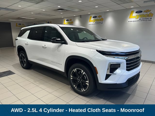 New 2027 Chevrolet Traverse LT w/ Sun and Wheel Package AWD/4WD 360° Tour