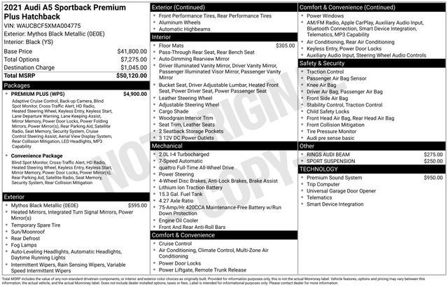 Used 2021 Audi A5 2.0T Premium Plus w/ Premium Plus image 28