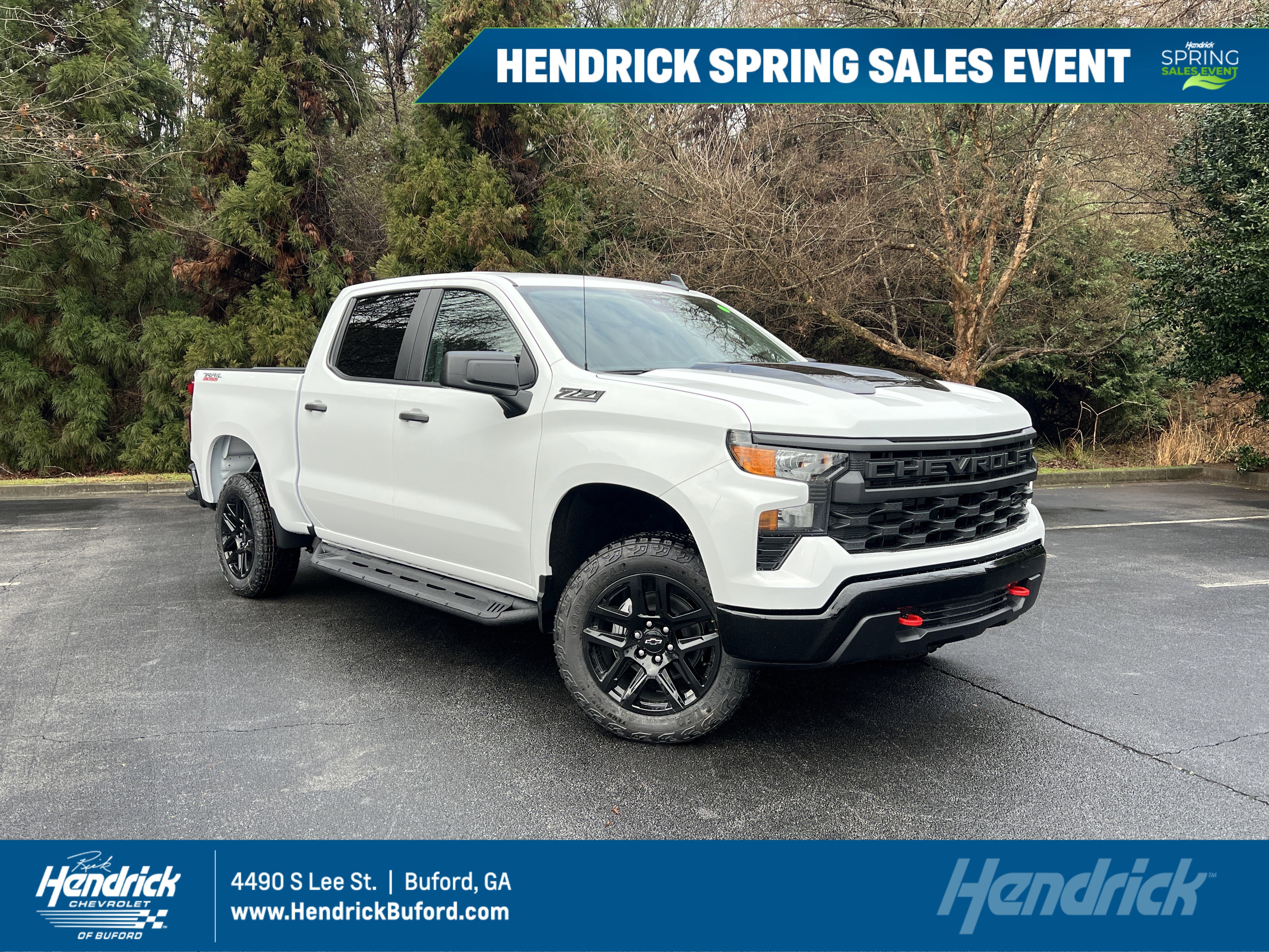 New 2026 Chevrolet Silverado 1500 Custom Trail Boss w/ LPO, Dark Essentials Package video 1