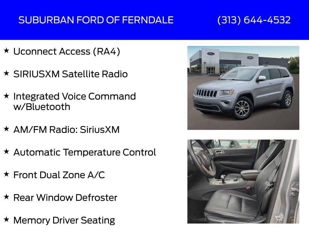 Used 2015 Jeep Grand Cherokee Limited image 9