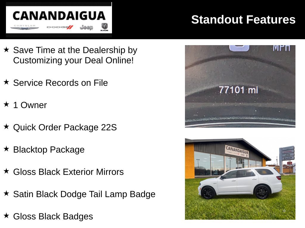 Used 2021 Dodge Durango R/T w/ Blacktop Package AWD/4WD image 6
