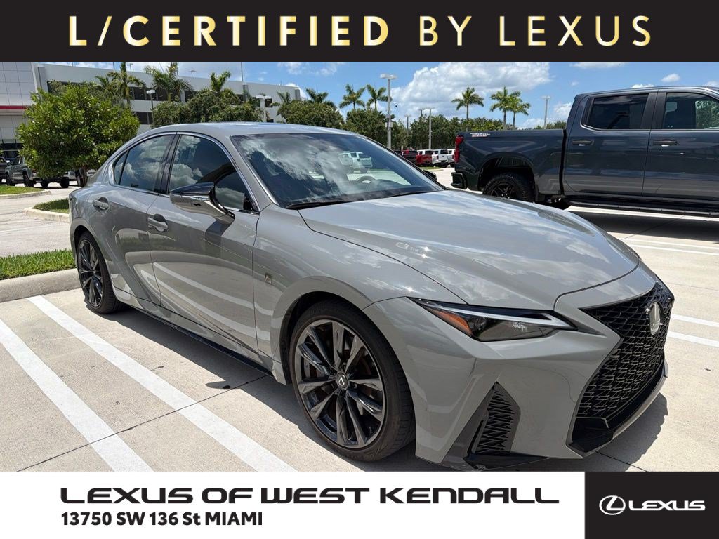 Used 2024 Lexus IS 350 F Sport w/ Accessory Package 2 RWD image 1