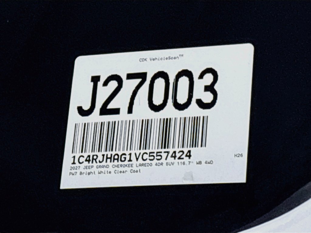 New 2027 Jeep Grand Cherokee Laredo X AWD/4WD image 26