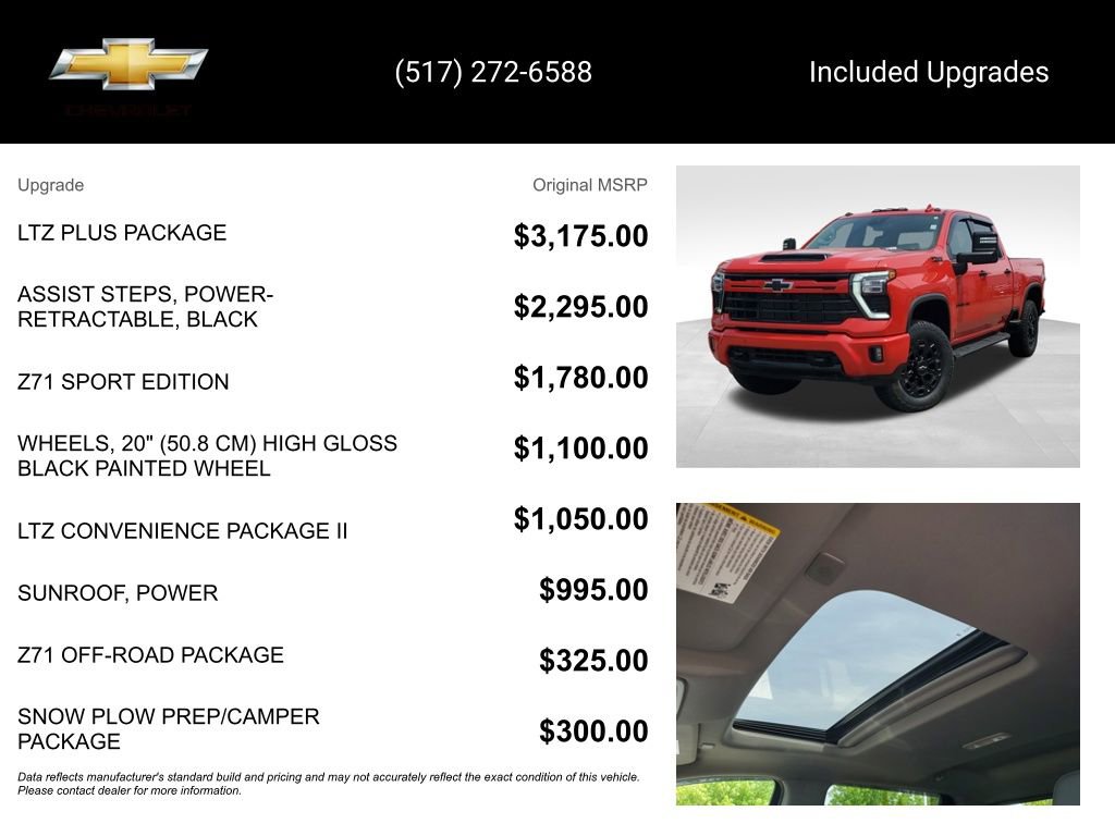 Certified 2024 Chevrolet Silverado 2500 LTZ w/ LTZ Plus Package AWD/4WD image 5
