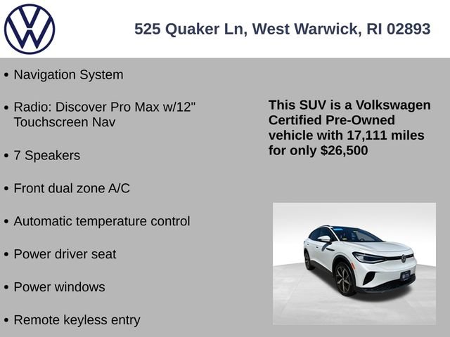 Certified 2023 Volkswagen ID.4 Pro S AWD/4WD image 7