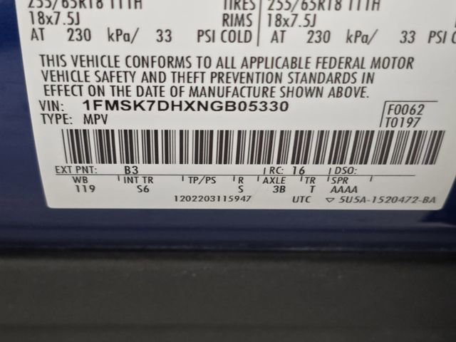 Used 2022 Ford Explorer XLT w/ Equipment Group 202A image 55