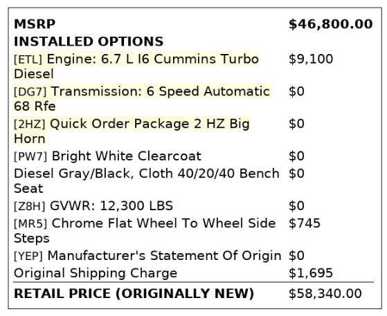 Used 2019 RAM 3500 Big Horn AWD/4WD image 4