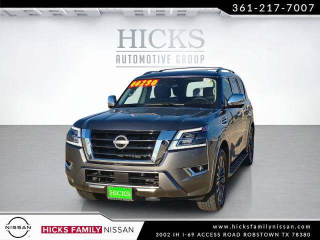 Certified 2023 Nissan Armada Platinum w/ Captain's Chairs Package RWD image 1