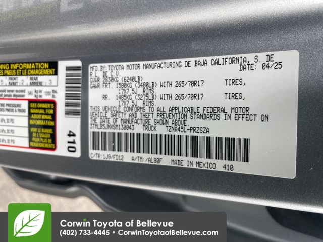 Used 2025 Toyota Tacoma TRD Off-Road AWD/4WD image 50