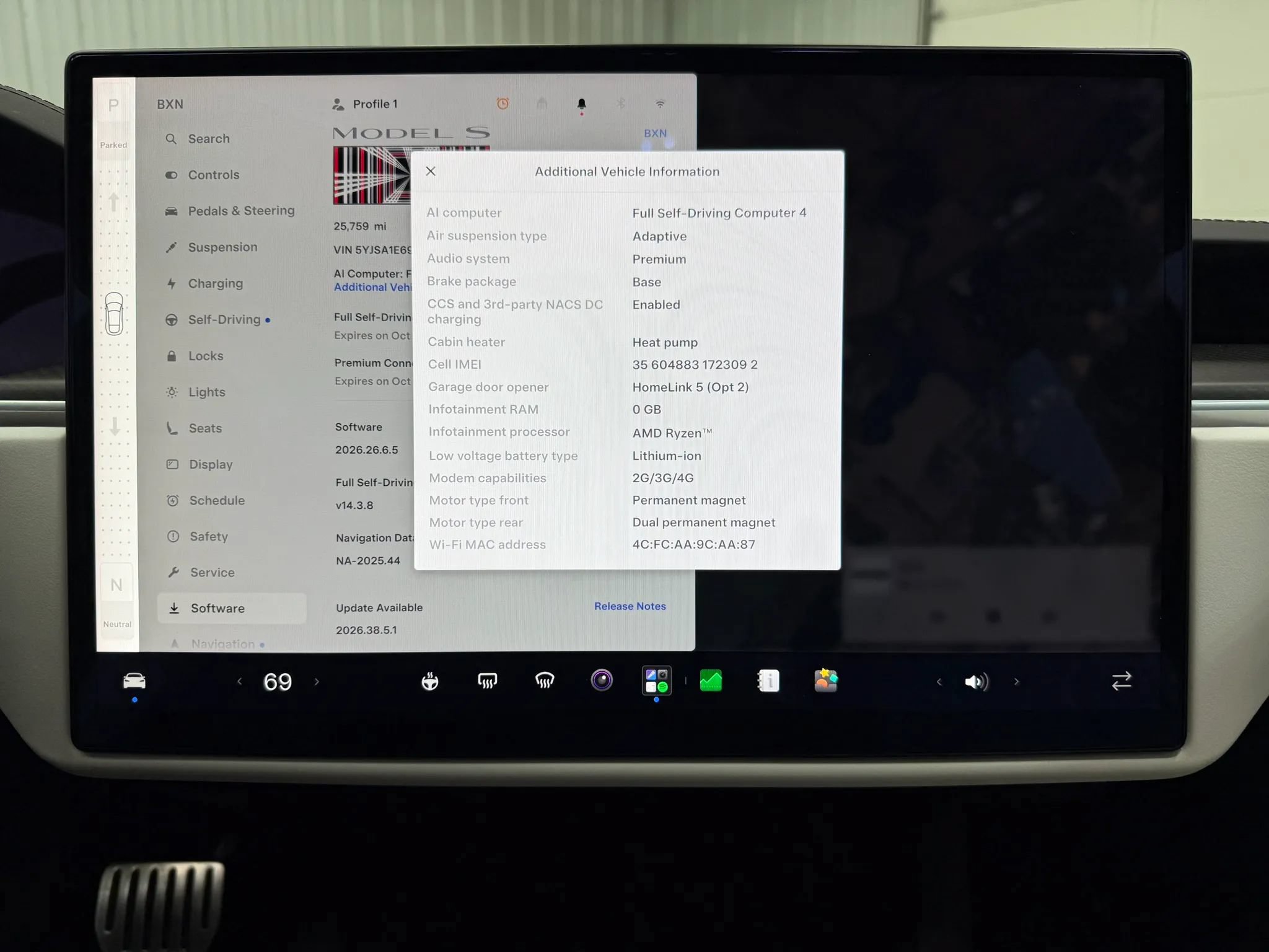 Used 2024 Tesla Model S Plaid AWD/4WD image 25