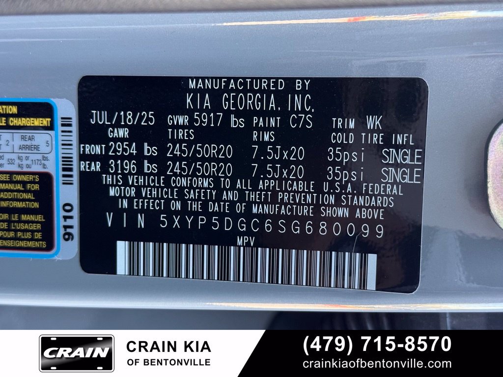 Certified 2025 Kia Telluride SX Prestige X-Line AWD/4WD image 37