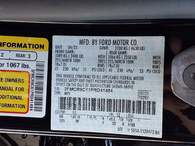 Used 2023 Ford Bronco Sport Outer Banks w/ Tech Package AWD/4WD image 9