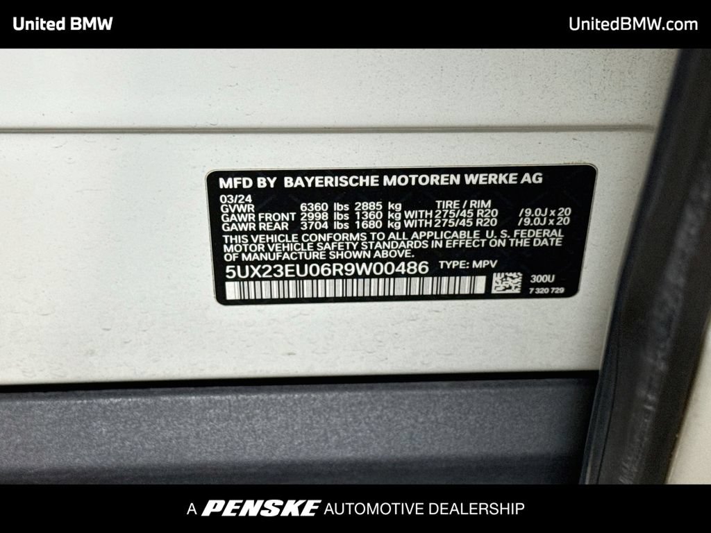 Used 2024 BMW X5 xDrive40i w/ Premium Package AWD/4WD image 15