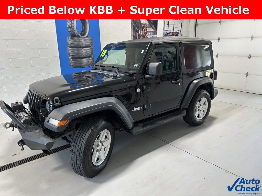 Used 2018 Jeep Wrangler Sport image 3
