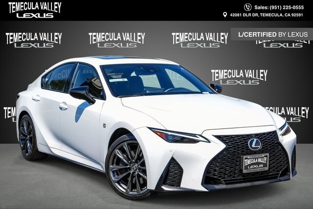 Certified 2025 Lexus IS 350 F Sport w/ Navigation Package