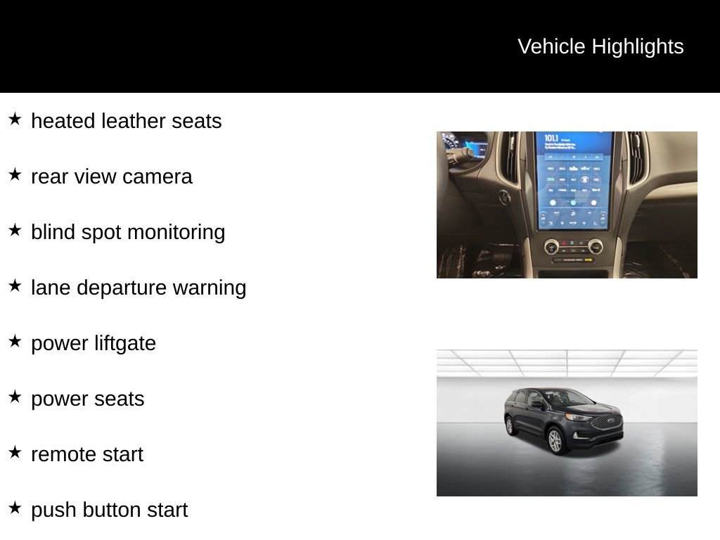 Certified 2023 Ford Edge SEL w/ Convenience Package image 11