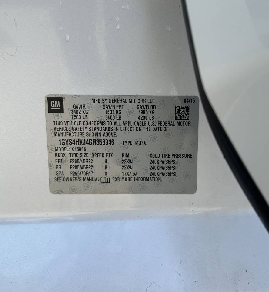 Used 2016 Cadillac Escalade ESV Luxury image 14