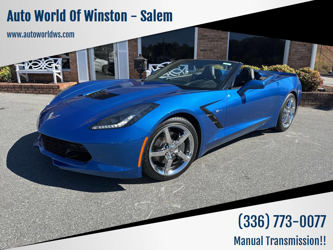 Used 2014 Chevrolet Corvette Stingray Convertible w/ 2LT Preferred Equipment Group