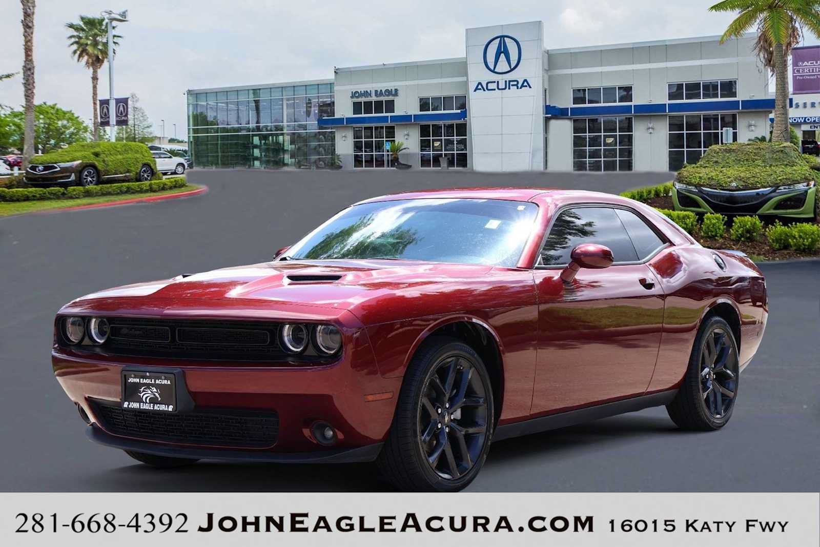 Used 2023 Dodge Challenger SXT w/ Blacktop Package RWD image 1